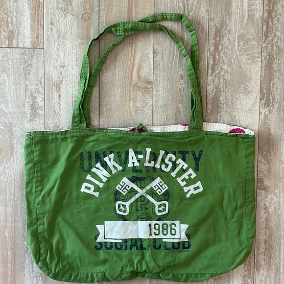 PINK Victoria's Secret Handbags - Victorias Secret PINK large beach bag tote